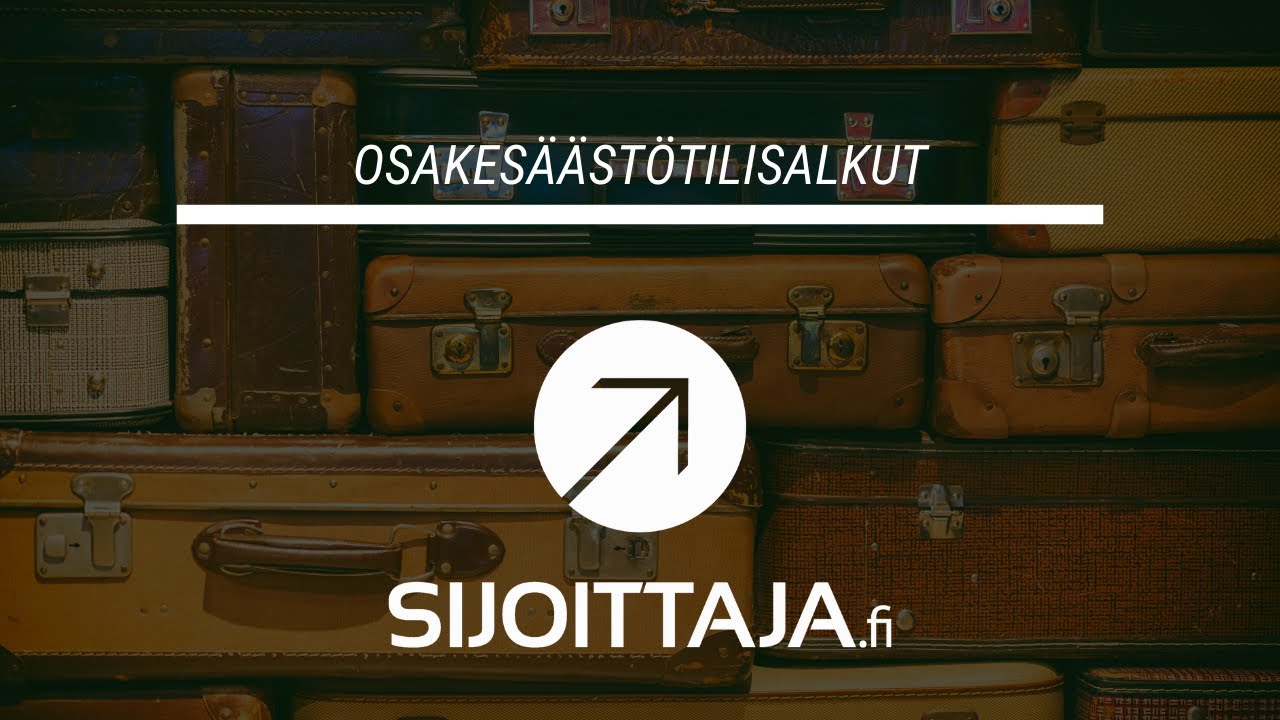 Sijoittaja.fi:n Osakesäästötilisalkut 6.5.2020 - YouTube