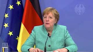 19.05.2021 - Angela Merkel - Rücktritt Franziska Giffey