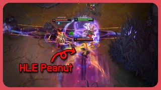 ENG SUB)My ZED vs HLE Peanut!