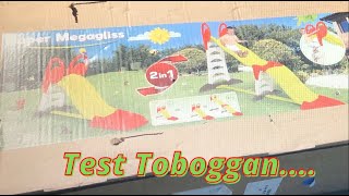 Test Toboggan Super Megagliss Smoby, a Regarder Jusqu’à la Fin....