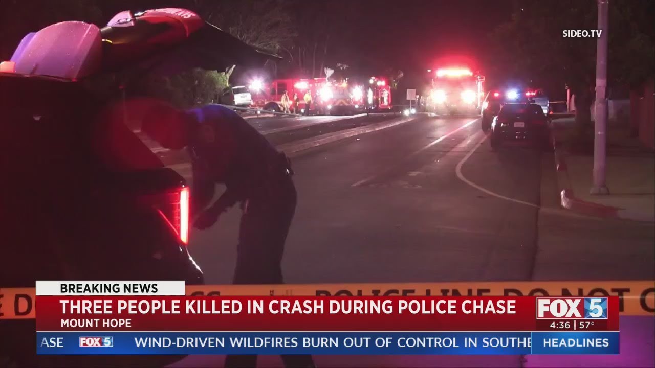 3 Killed When Reportedly Stolen SUV Crashes - YouTube