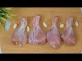 This is my favorite chicken drumsticks recipe❗  Few people know this trick for chicken legs!