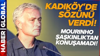 Mourinho Kadıköy'de Fenerbahçe'ye İmza Attı: Taraftara Söz Verdi Dakikalarca Şaşkınlıktan Konuşmadı