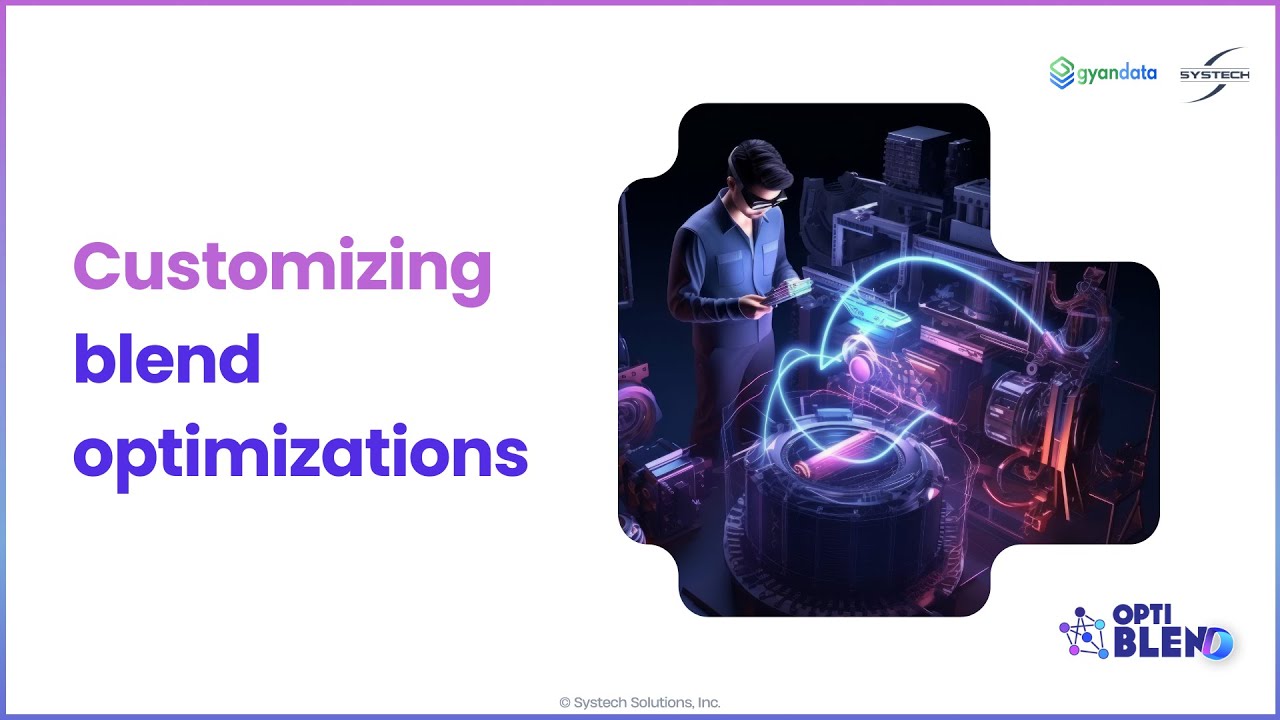 Customizing Blend Optimizations Youtube