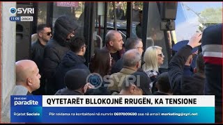 Tensione në protestën para Bashkisë Tiranë  (24.01.2025)