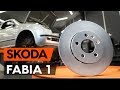 Cómo cambiar los discos de freno delantero en SKODA FABIA 1 (6Y5) [INSTRUCCIÓN AUTODOC]