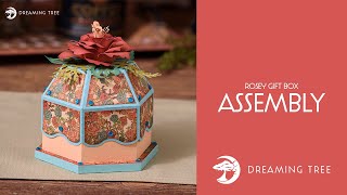 Svg File Compass Gift Box Assembly Tutorial For Cricut Silhouette And