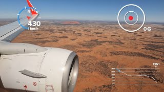 Speed of a Boeing 737NG with GoPro Telemetry-Takeoff, Climb, Cruise & Landing