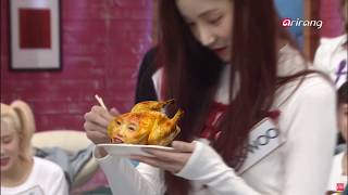 Yeon Woo likes tsicken