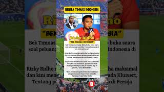 Rizky Ridho Buka Suara Soal Kans Main di Timnas Indonesia era Kluivert #shorts