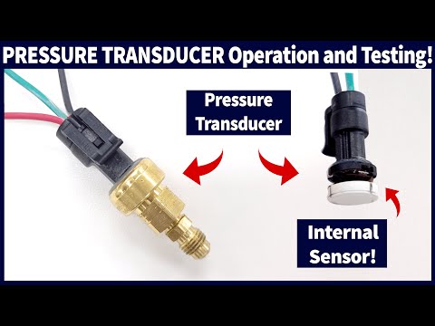 How do you test a pressure transducer?