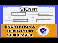 Encrypt and Decrypt Password in VB.Net | Step by Step Guide!