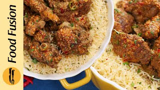 Mutton Makhni Tikka Rice Recipe by Food Fusion