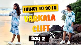 Things to do in Varkala | Black Sand Beach | Varkala Cliff Sunset | Cafe Italiano