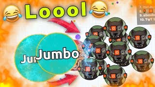 lol EASY Destroying Teams in Agario ( Agar.io Solo moments )