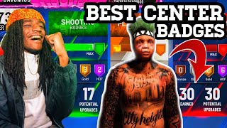 BEST UNSTOPPABLE SHOOTING AND INSIDE GLASS CLEANING LOCKDOWN BADGES IN NBA 2K20!