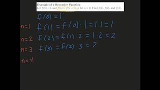 MATH 2300 - Recursion Examples 4