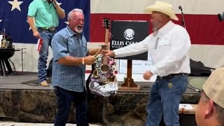 Texas man smashes signed Taylor Swift guitar after buying it for $4K