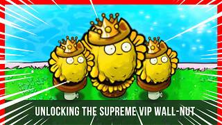 Unlocking the Supreme VIP Wall-nut | Conquer Minigame #1-3 | Plants vs. Zombies Hybrid#pvz#pvzhybrid