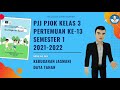 pertemuan ke 13 pjj pjok kelas 3 semester 1 2021 2022 kebugaran jasmani daya tahan