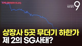 제2의 SG증권 사태?…상장사 5곳 무더기 하한가에 \