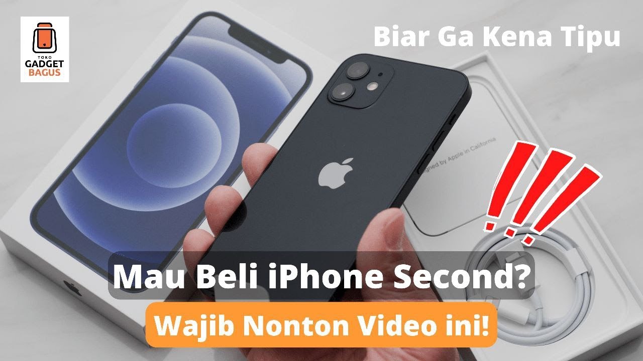 🔴 5 TIPS MEMBELI IPHONE BEKAS / SECOND DENGAN AMAN - YouTube