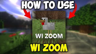 How to Use the Wi Zoom Mod for Minecraft 1.21.1