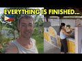 It's all DONE... Garden and Outdoor Kitchen Full Tour 🇵🇭 Life in the Philippines Province VLOG