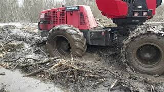 KOMATSU -Forwarder 855 /Harvester 911.5