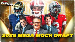 🚨2026 MEGA MOCK DRAFT🚨 w/Mel Kiper, Field Yates & Greeny! | First Draft 🏈