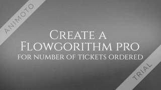 Create a Flowgorithm program as follows/tutorialoutlet