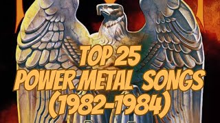 Best Heavy/Power Metal Songs (1982-1984)