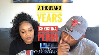 FIRST TIME HEARING CHRISTINA PERRI- A THOUSAND YEARS (REACTION)