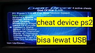 cara menginstal cheat device di ps2