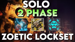 Solo 2 Phase Zoetic Lockset!  (Sundered Doctrine Dungeon)