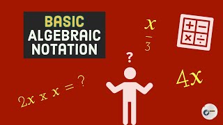 Basic Algebraic Notation | Intro To Algebra | MATHS AT HOME | GAMBIA | GHANA | GRADE 8