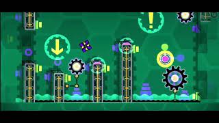 Level 17 (Blast Processing Full Version 100% All Coins) By:Abaso Geometry Dash