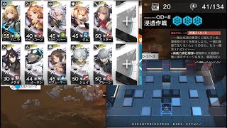 【アークナイツ】OD-8　低レア編成【星４以下】ORIGINIUM DUST