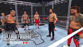 WWE 9 December 2024  Original Bloodline Vs Fake Bloodline Full Match WWE Survivor Series Wargames