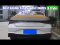 China Factory| Workblank Duckbill R Style Rear Spoiler For Hyundai Elantra 2020+ Review