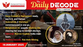 The Daily Decode | 16th January 2025 | Newspaper Analysis