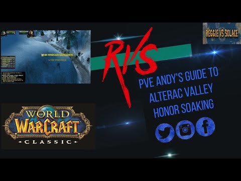 PVE ANDYs' Guide! AV Honor Soaking Locations!