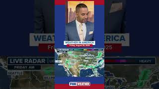 Weather in America: August 29, 2025