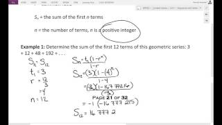 1.4 Geometric Series