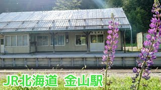 廃線前の金山駅【JR北海道/根室本線】