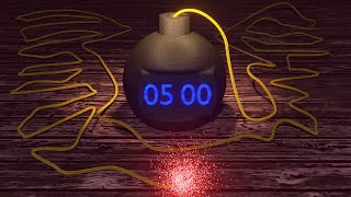 5 Minute Timer Bomb 💣 3D Timer