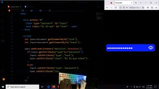 ASMR Programming - Show/Hide Password Toggle - No Talking