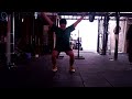 crossfit power snatch 50kg 110lbs.