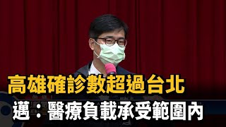 高雄確診數超過台北 邁：醫療負載承受範圍內－民視台語新聞