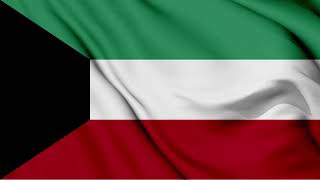 Kuwait Flag Waving Background | HD | FREE DOWNLOAD